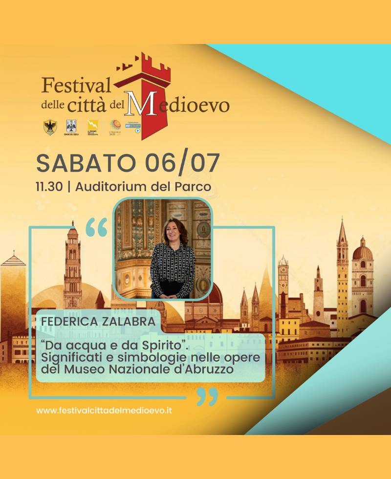 Intervento del Direttore Federica Zalabra nell’ambito del Festival delle città del Medioevo